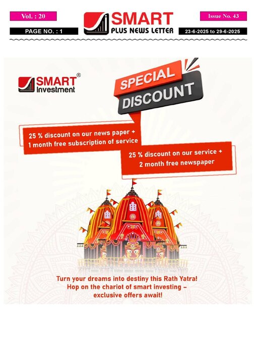 Détails du titre pour Smart Plus News Letter par Archi Finmark and Communications Limited - Disponible